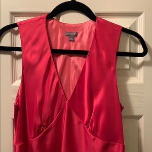 Pink Silk Dress
